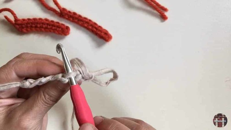 Dónde insertar el ganchillo