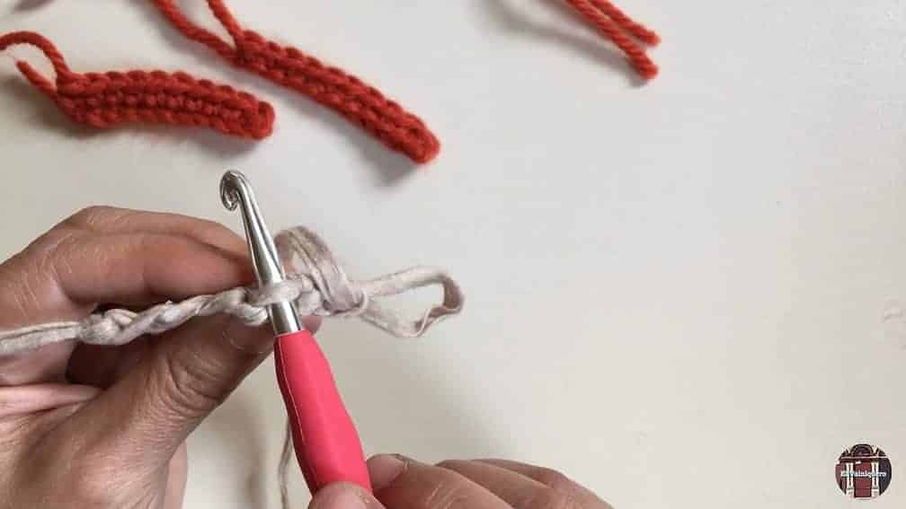 Dónde insertar el ganchillo