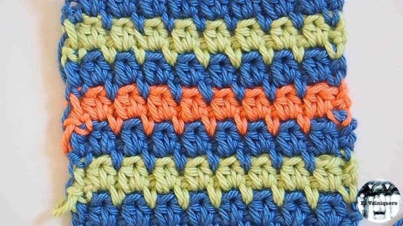 Punto fantasía crochet #5