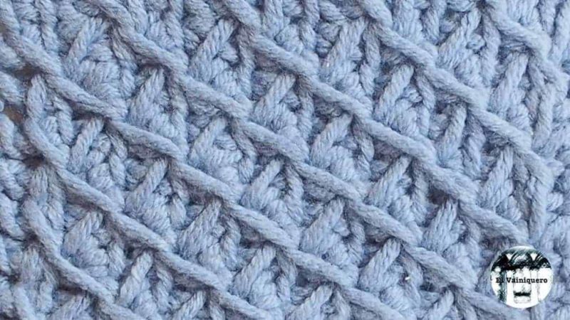 Punto tupido tunecino #7 – Crochet tunecino